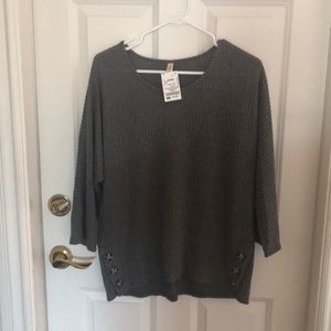 Light weight gray sweater L